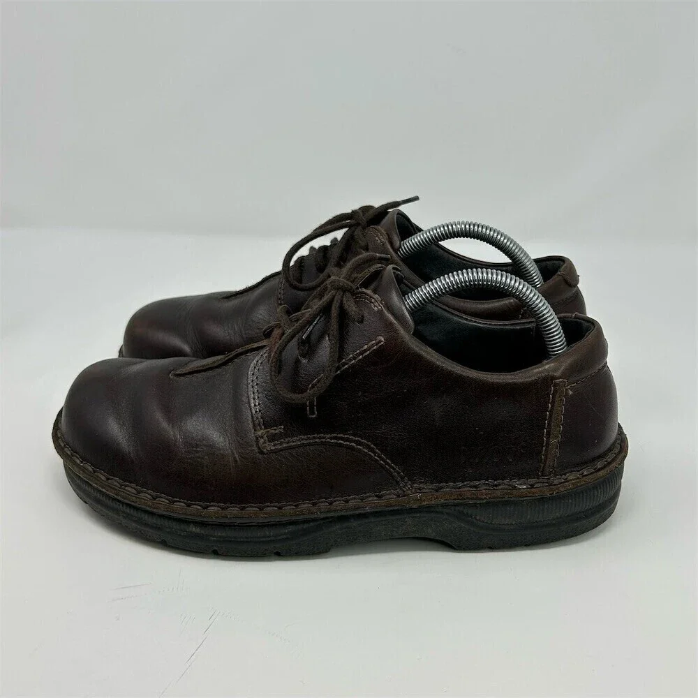 Naot Denali Men's Oxford Shoes Brown Lace Up Comfort Walking EU 43 (US 10-10.5)